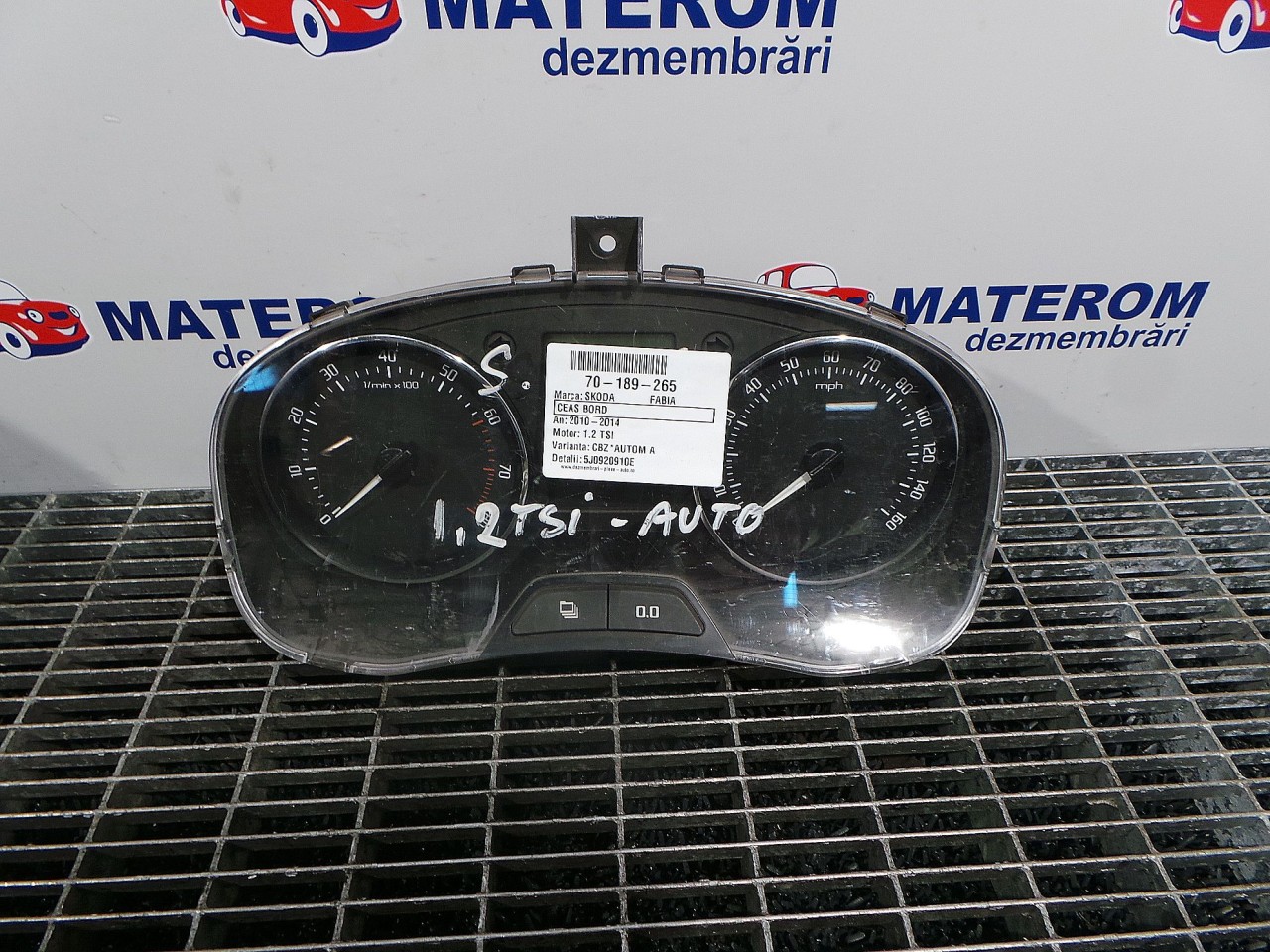CEAS BORD SKODA FABIA FABIA 1.2 TSI - (2010 2013)