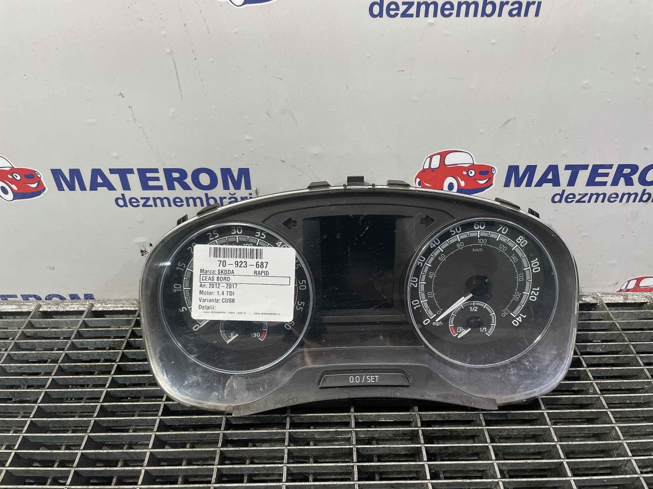 CEAS BORD SKODA RAPID 1.4 TDI - (2012 2017)