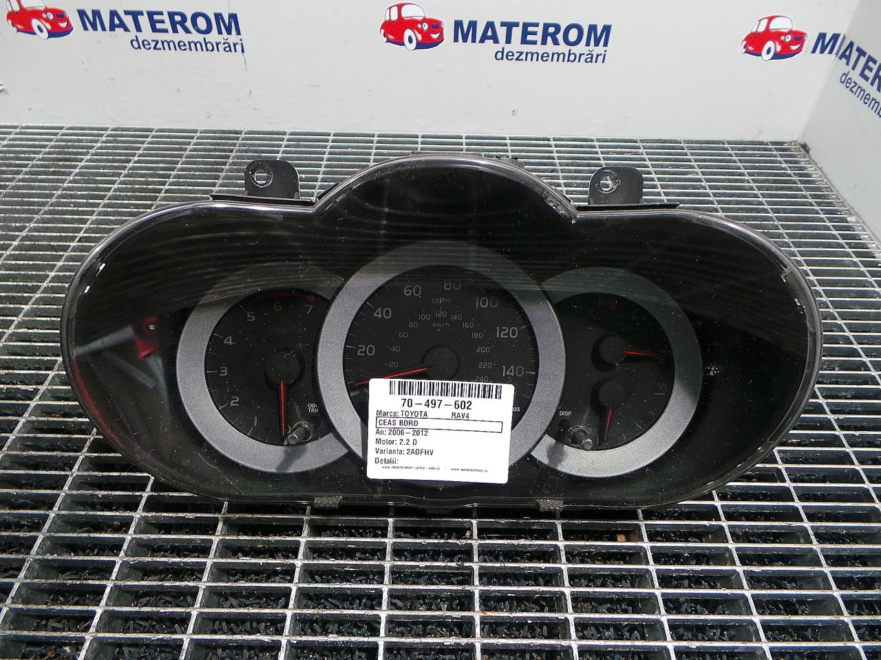 CEAS BORD TOYOTA RAV4 RAV4 2.2 D - (2006 2012)