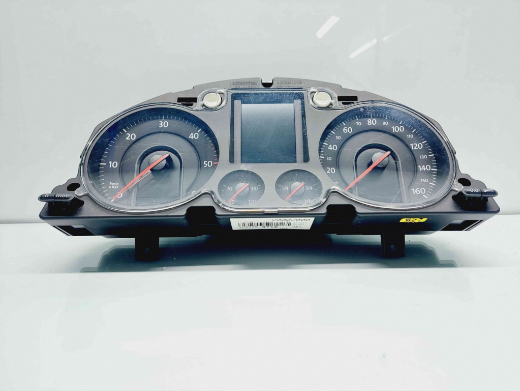 Ceas bord Volkswagen Passat B6 (3C2) [Fabr 2005-2010] 3C0920971E