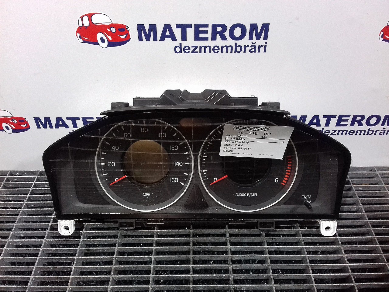 CEAS BORD VOLVO S60 2.0 D - (2011 2018)