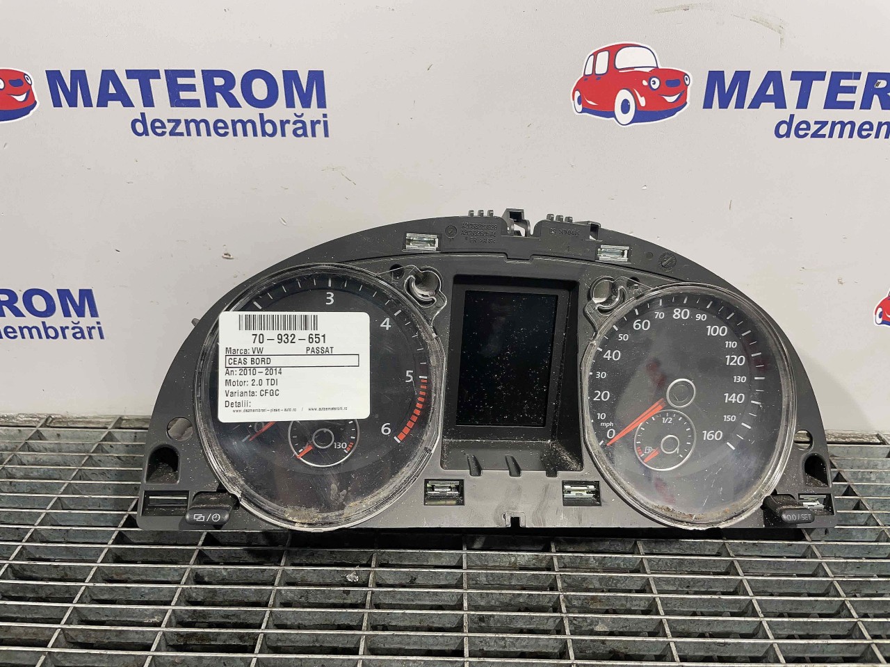 CEAS BORD VW PASSAT 2.0 TDI - (2010 2014)