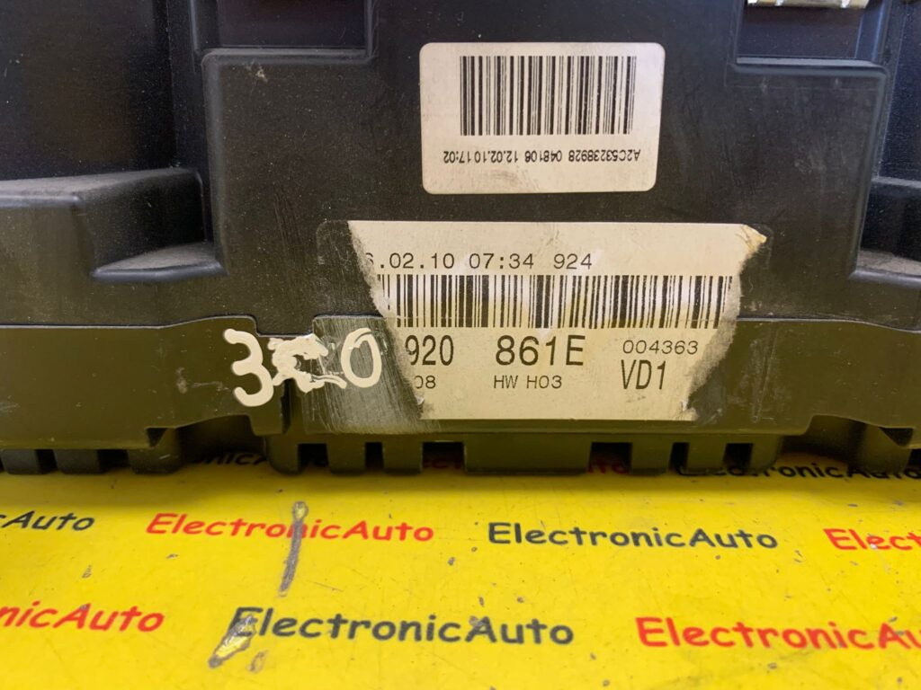 Ceas bord vw Passat, 3C0920861E,