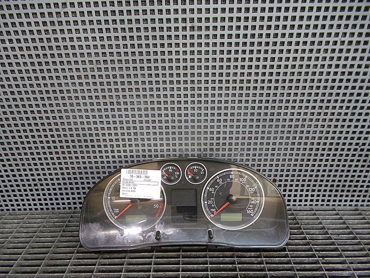 CEAS BORD VW PASSAT PASSAT 1.9 TDI - (2000 2004)