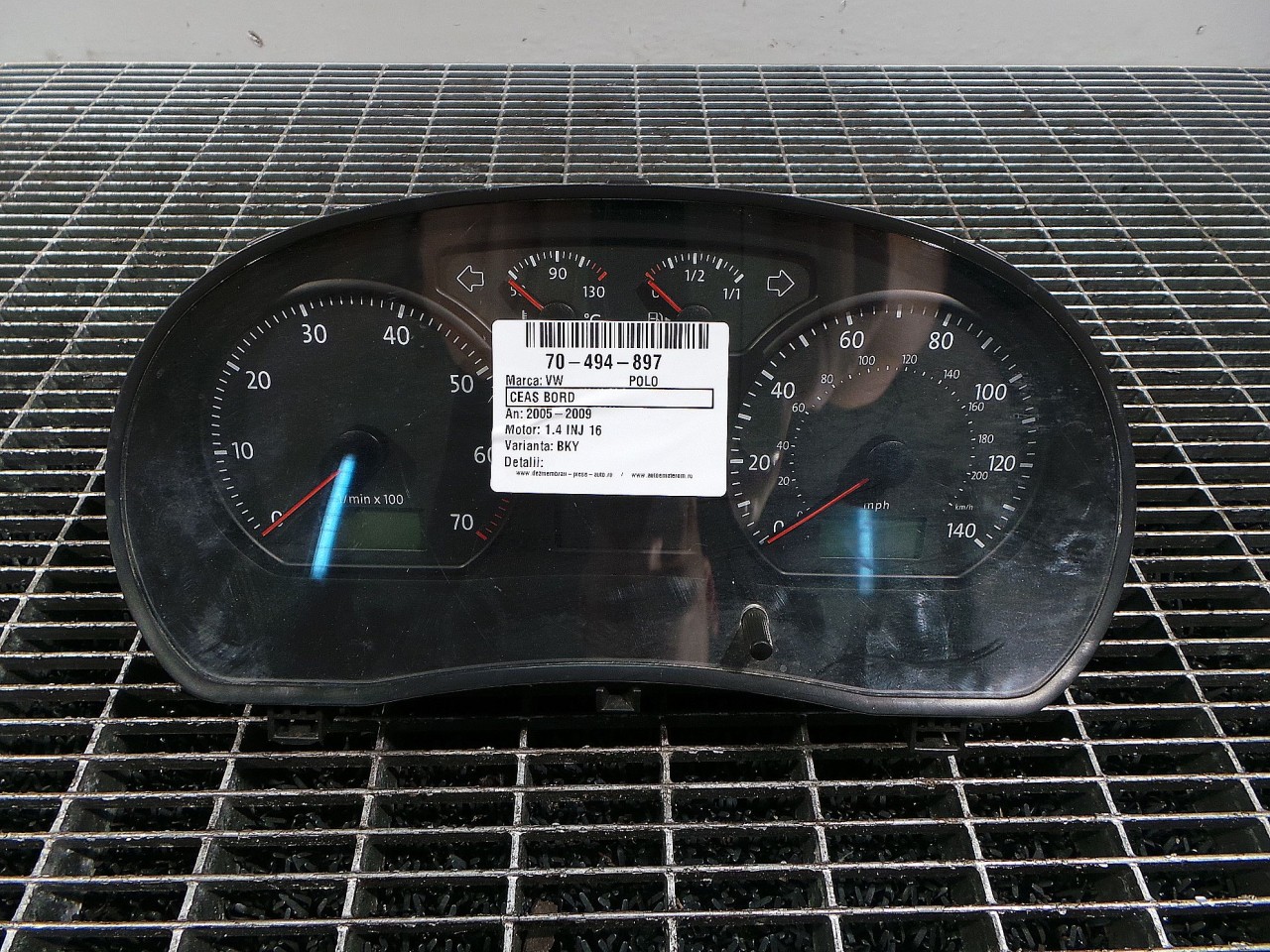 CEAS BORD VW POLO 1.4 INJ 16V - (2005 2009)