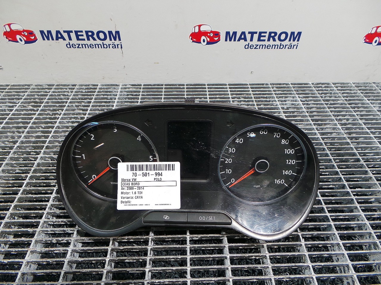 CEAS BORD VW POLO 1.6 TDI - (2009 2014)