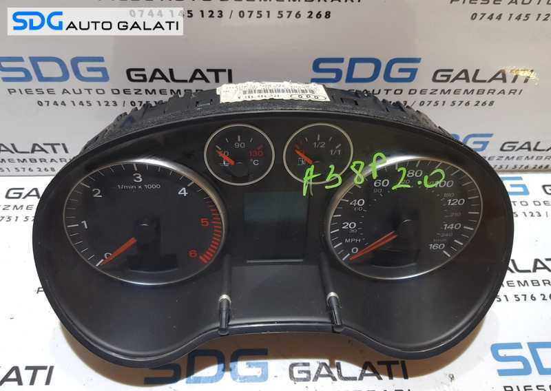 Ceas Ceasuri Bord Audi A3 8P 2.0 TDI 2004 - 2007 Cod 8P0920981A [2803]