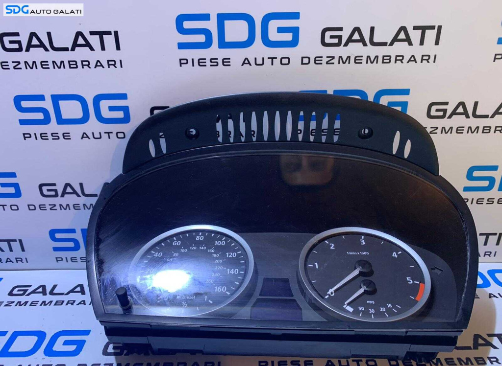 Ceas Ceasuri Bord Cluster Display BMW Seria 5 E60 E61 2003 - 2010 Cod 6983154 61116983154 6952897 [2810]