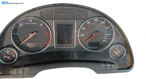 Ceas Ceasuri Bord Cluster Instrumente Bord Audi A4 B6 1.9 TDI AVB 2001 - 2005 Cod 8E0920950J 8E09209...