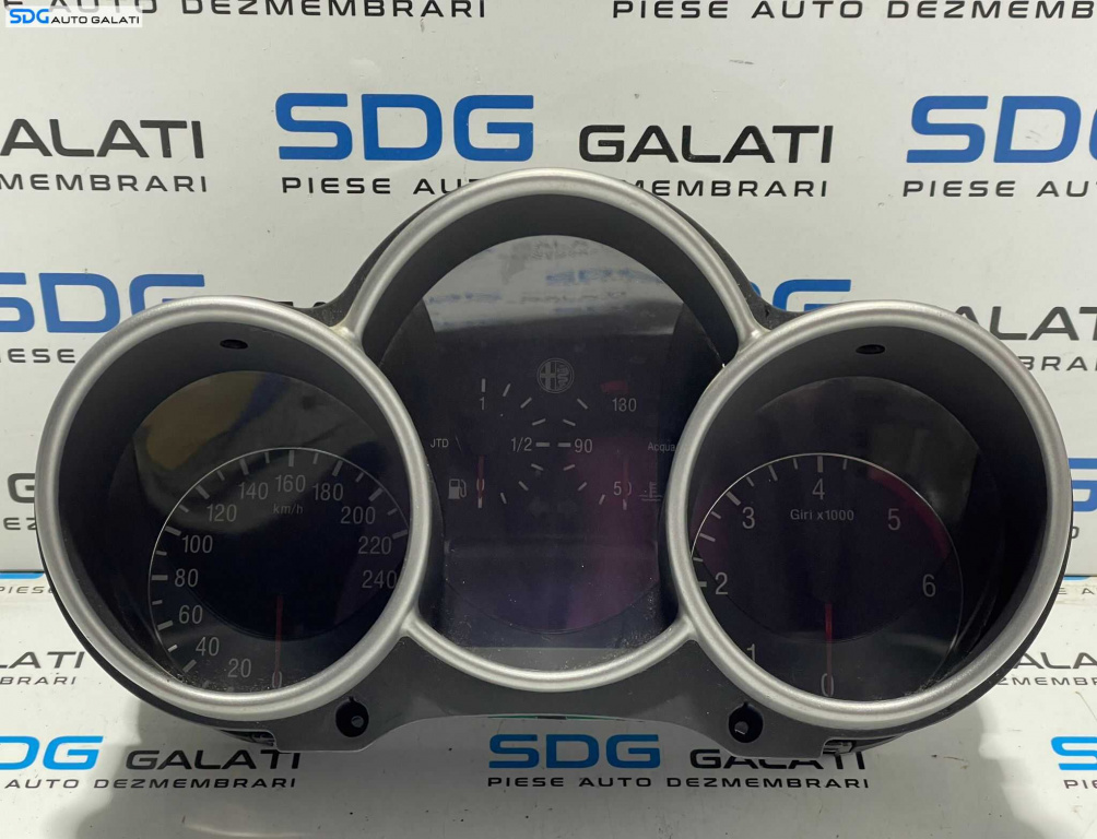 Ceas Ceasuri Cluster Instrumente Bord Alfa Romeo 147 2000 - 2010 Cod 735290181 [L3035]