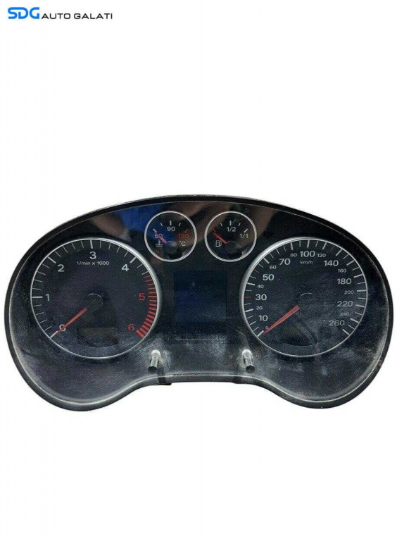 Ceas Ceasuri Cluster Instrumente Bord Audi A3 8P 2.0 TDI 2004 - 2013 Cod 8P0920930F [LR1015]