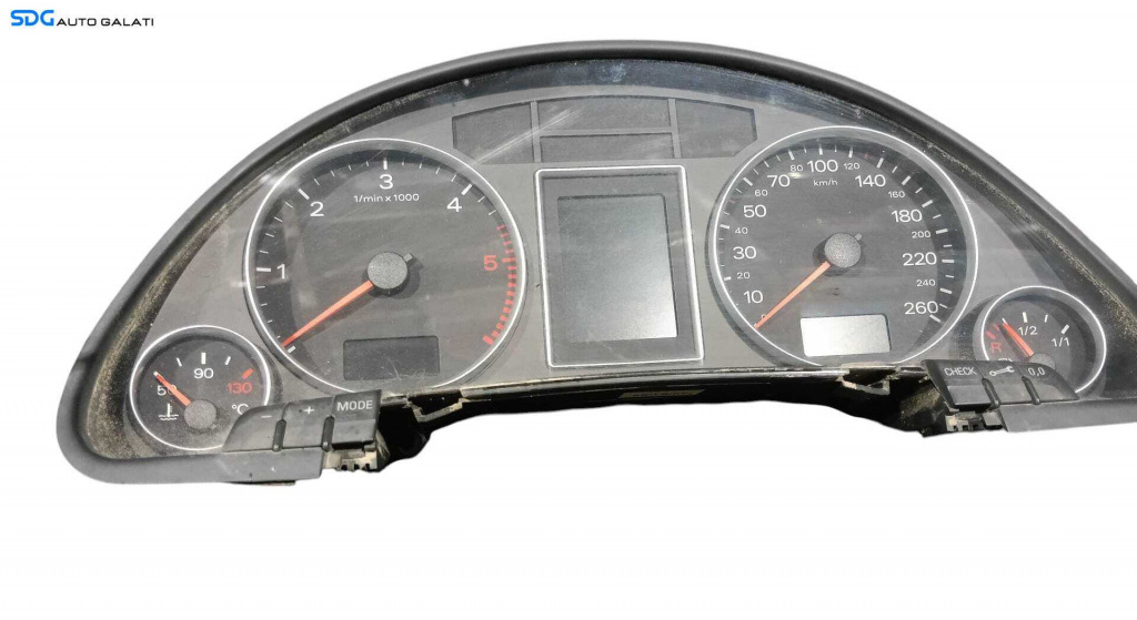 Ceas Ceasuri Cluster Instrumente Bord Audi A4 B7 2.0 TDI BLB 103KW 140CP 2005 - 2008 Cod 0263626065 [M8609]