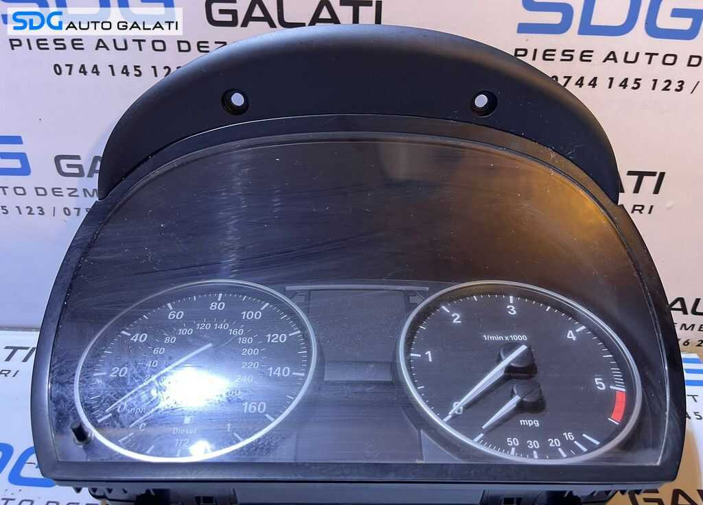 Ceas Ceasuri Cluster Instrumente Bord BMW Seria 3 E90 E91 2004 - 2010 Cod 9242347