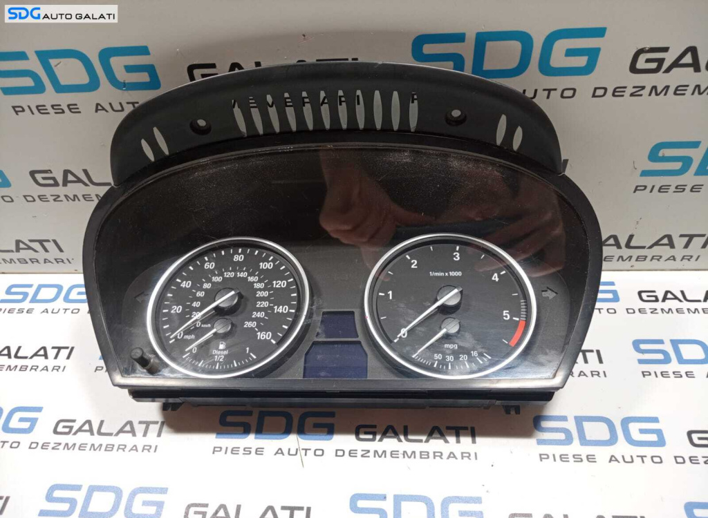 Ceas Ceasuri Cluster Instrumente Bord BMW Seria 5 E60 E61 2003 - 2010 Cod 6965359 9177262 A2C53257079 [M3887]
