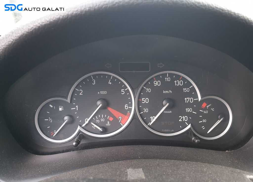 Ceas Ceasuri Cluster Instrumente Bord cu 1 Mufa Peugeot 206 1998 - 2012