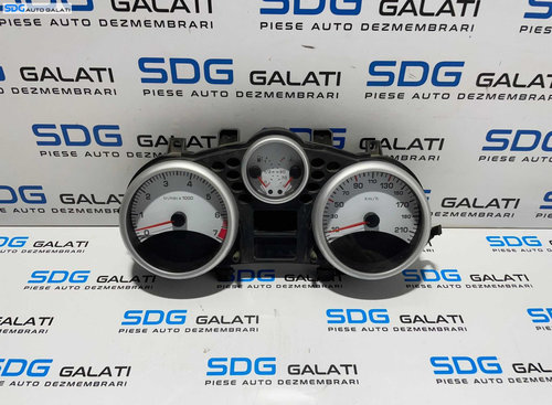 Ceas Ceasuri Cluster Instrumente Bord cu Display Peugeot 206 + Plus 2009 - 2012 Cod 9666637180 [L248...