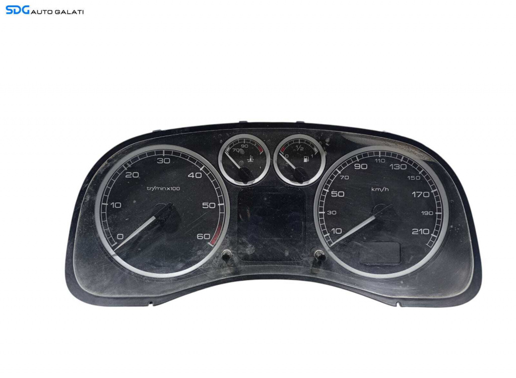 Ceas Ceasuri Cluster Instrumente Bord cu Display Peugeot 307 2001 - 2007 Cod 21678498 [L6232]