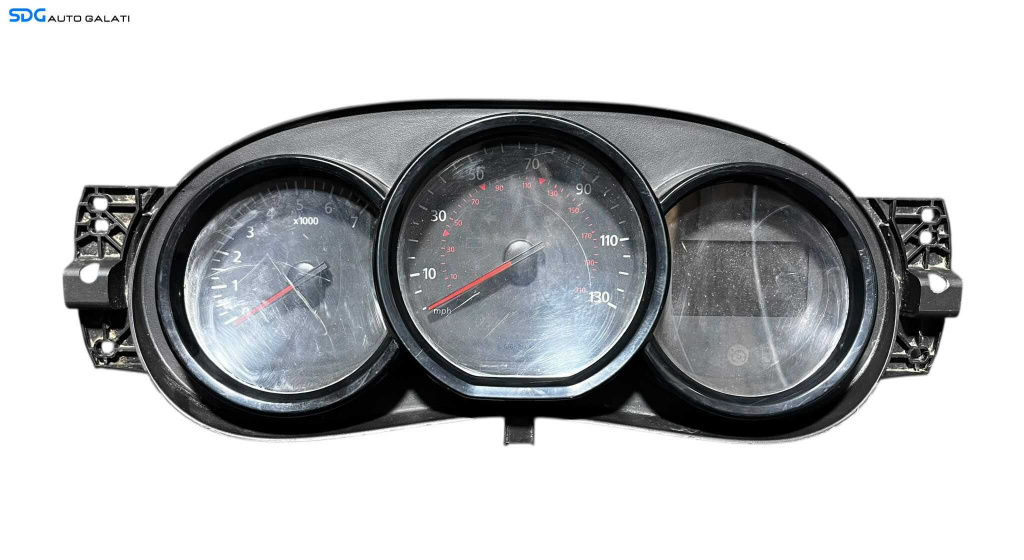 Ceas Ceasuri Cluster Instrumente Bord cu Display Dacia Logan 2 MCV 1.5 DCI 2012 - 2018 Cod 248106294R [LC0557]
