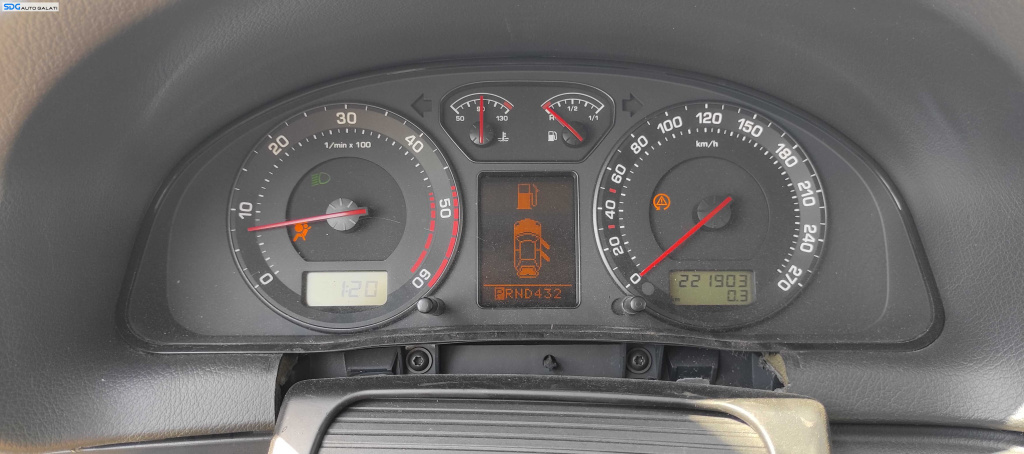 Ceas Ceasuri Cluster Instrumente Bord cu Maxidot Skoda Superb 1 2002 - 2008