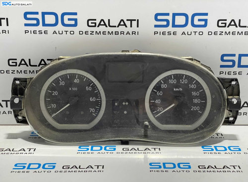 Ceas Ceasuri Cluster Instrumente Bord Dacia Logan 1 1.5 dCi 2004 - 2012 Cod 21672040-7 21677499-2 [L...