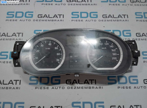 Ceas Ceasuri Cluster Instrumente Bord Dacia Logan 1.4 1.6 MPI 2004 - 2012 Cod 8200752820 P8200752820...