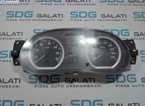Ceas Ceasuri Cluster Instrumente Bord Dacia Logan 1.4 1.6 MPI 2004 - 2012 Cod 8200377739 P8200377739...