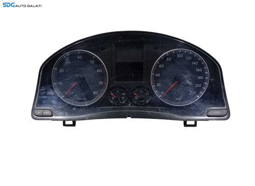 Ceas Ceasuri Cluster Instrumente Bord EUROPA Volkswagen Golf 5 1.4 Benzina BUD 2004 - 2008 Cod 1K092...