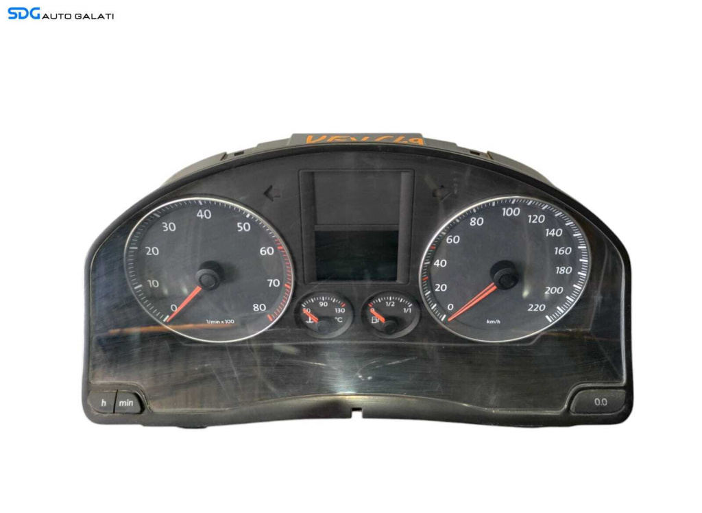 Ceas Ceasuri Cluster Instrumente Bord EUROPA Volkswagen Golf 5 1.4 Benzina BUD 2004 - 2008 Cod 1K0920864 [L5567] [L5568]