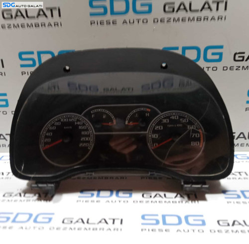 Ceas Ceasuri Cluster Instrumente Bord Fiat Albea 1.4 B 2002 - 2012 Cod 51737369 503G00753600 [279M6]
