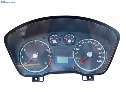 Ceas Ceasuri Cluster Instrumente Bord Ford Focus 2 1.6 16V Benzina 2004 - 2010 Cod 4M5T-10849-AJ 3M5...