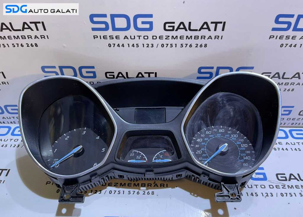 Ceas Ceasuri Cluster Instrumente Bord Ford Focus 3 1.6 TDCI 2010 - 2018 Cod BM5T-10849-BDD BM5T10849BDD [2849]