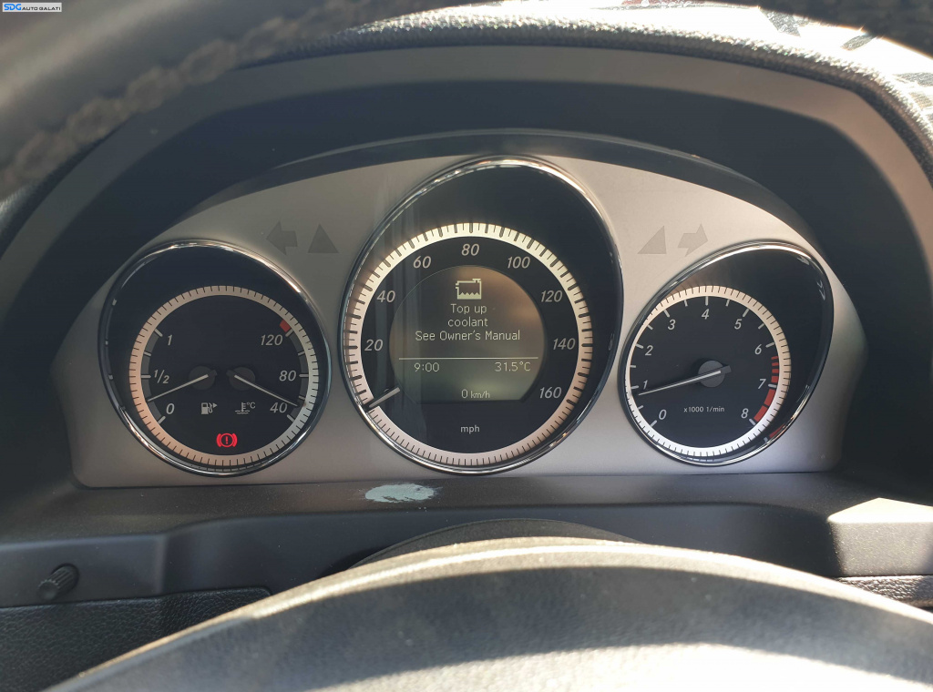 Ceas Ceasuri Cluster Instrumente Bord Mercedes Clasa C Class W204 1.8 2007 - 2014 [K6235]