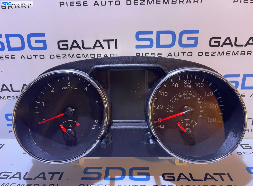 Ceas Ceasuri Cluster Instrumente Bord Nissan Qashqai 1.6 DCI 2007 - 2013 Cod 24810BR52D VPAASF-10849-LPC [B2984]