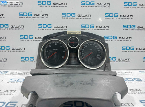 Ceas Ceasuri Cluster Instrumente Bord Opel Astra H 1.9 Diesel 2004 - 2010 Cod 13225981 [L4790]