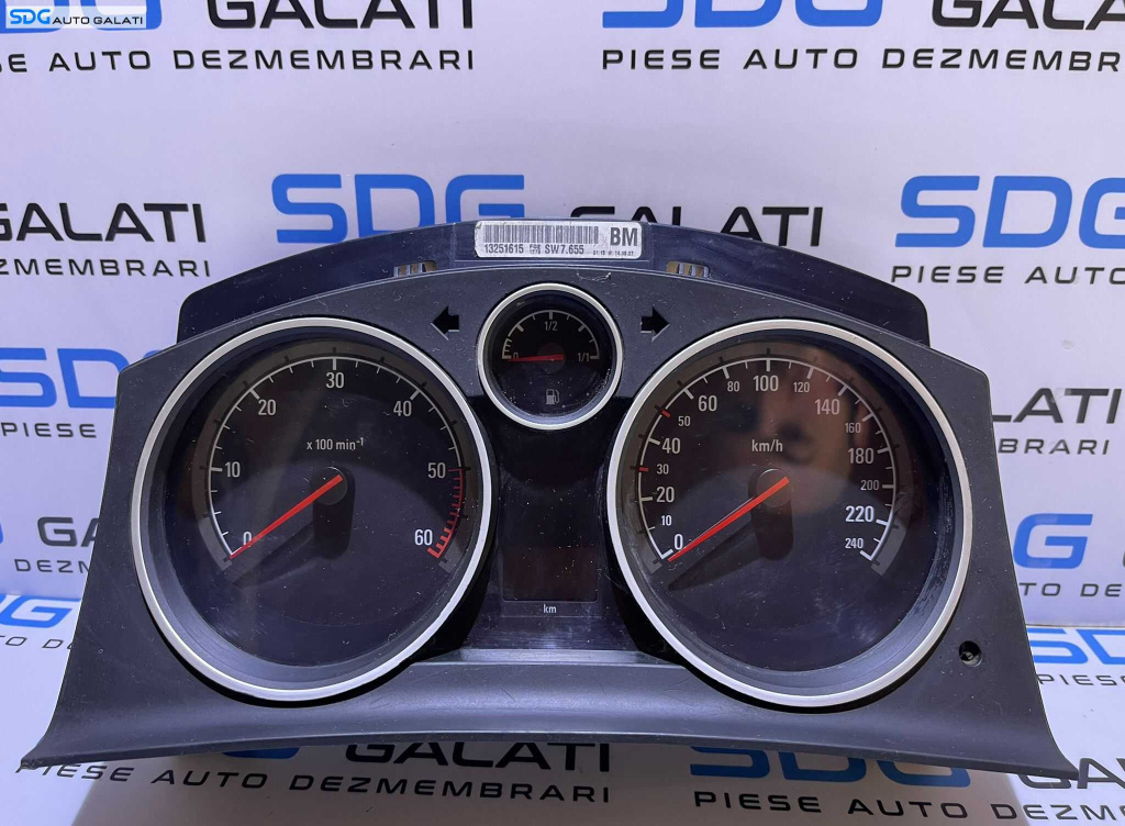 Ceas Ceasuri Cluster Instrumente Bord Opel Zafira B 2005 - 2014 Cod 13251615 [B2943]