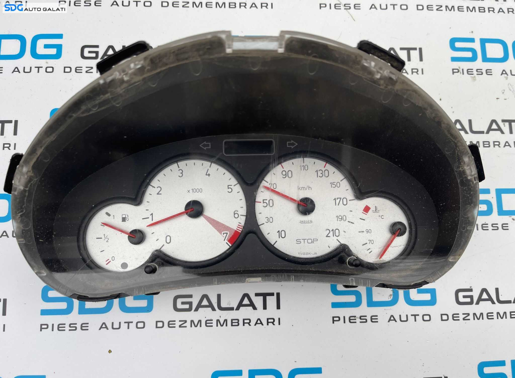 Ceas Ceasuri Cluster Instrumente Bord Peugeot 206 1.4 i 1998 - 2012 Cod 9656696380 [B2954]