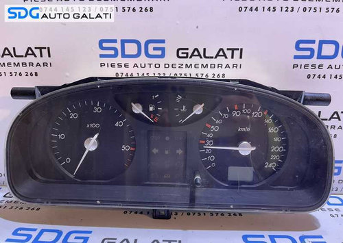 Ceas Ceasuri Cluster Instrumente Bord Renault Laguna 2 1.9 DCI 2001 - 2009 Cod 8200399758 [2868]