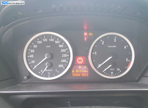 Ceas Ceasuri Cluster Instrumente Bord Volan Stanga BMW Seria 5 E60 E61 525 530 3.0 D 2003 - 2010 [C1...