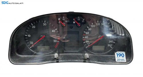 Ceas Ceasuri Cluster Instrumente Bord Volkswagen Passat B5.5 Diesel 2001 - 2005 (Ureche Ruptă) Cod ...