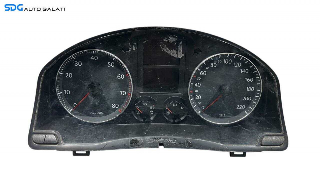 Ceas Ceasuri Cluster Instrumente Bord Volkswagen Golf 5 1.4 1.6 Benzina 2004 - 2008 Cod 1K0920850P [L6100]