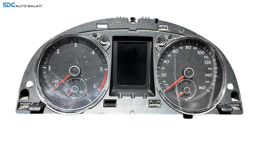 Ceas Ceasuri Cluster Instrumente Bord Volkswagen Passat B7 2.0 TDI 2010 - 2015 Cod 3AA920970J [LC0562]