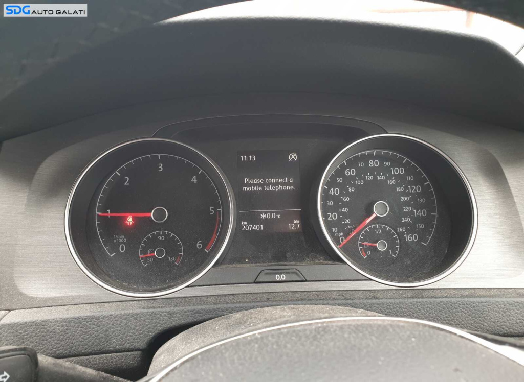 Ceas Ceasuri Cluster Instrumente Bord Volkswagen Golf 7 1.6 TDI 2013 - 2017 [C5031]