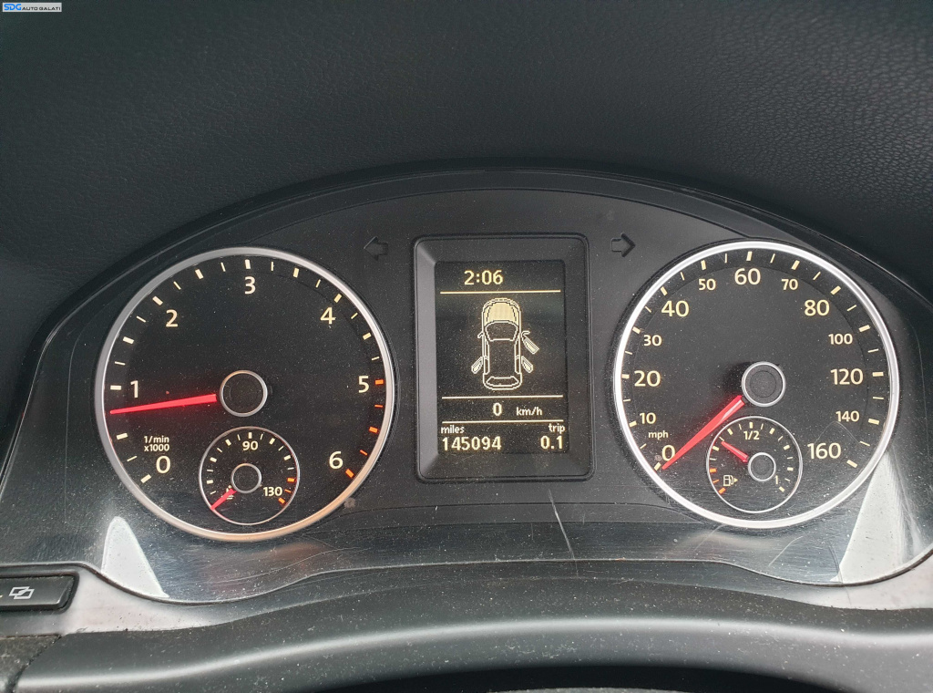 Ceas Ceasuri Instrumente Bord Cluster Diesel Volkswagen Tiguan 2.0 TDI 2007 - 2015 [K1022]