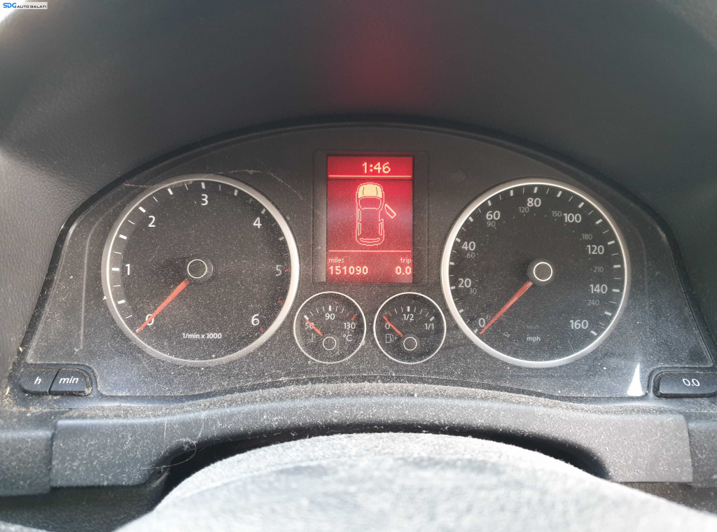 Ceas Ceasuri Instrumente Bord Cluster Volkswagen Tiguan 2007 - 2015 [K1099]
