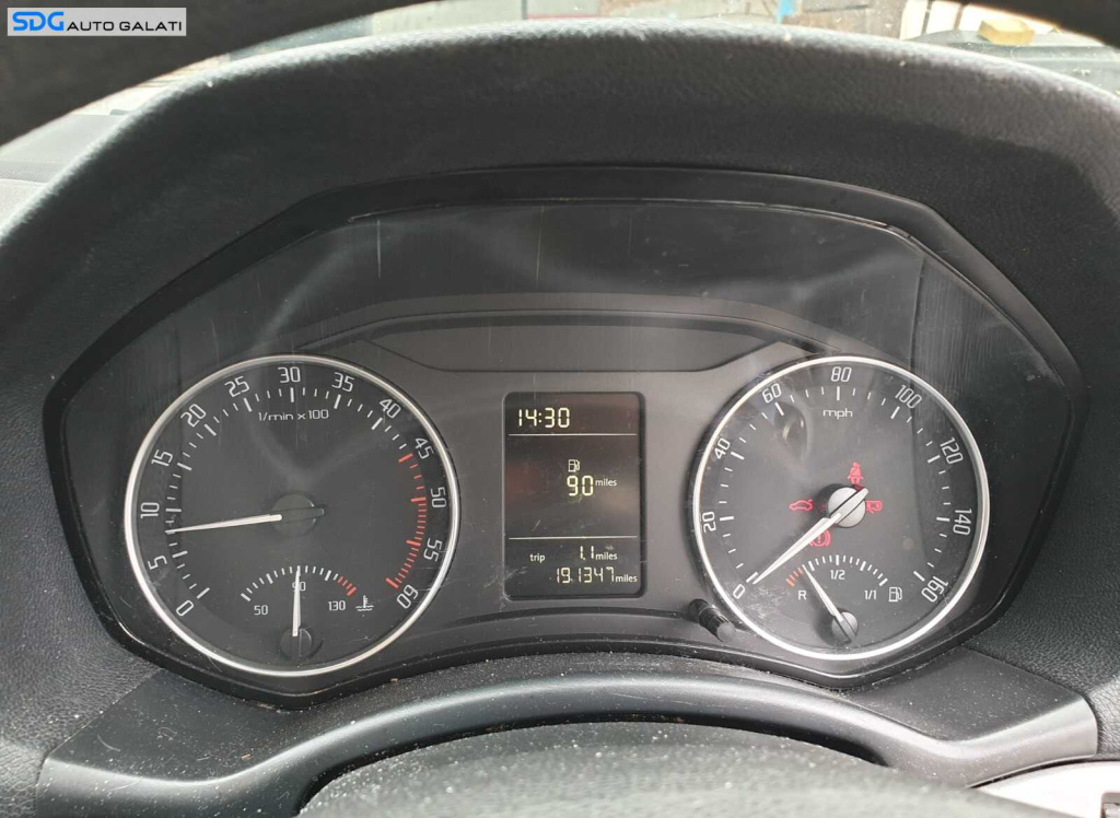 Ceas Ceasuri Intrumente Cluster Bord Skoda Octavia 2 1.6 TDI 2009 - 2013 [Y0101]