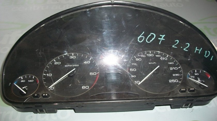 Ceas Instrumente Bord Peugeot 607 2.2 HDI 87001383