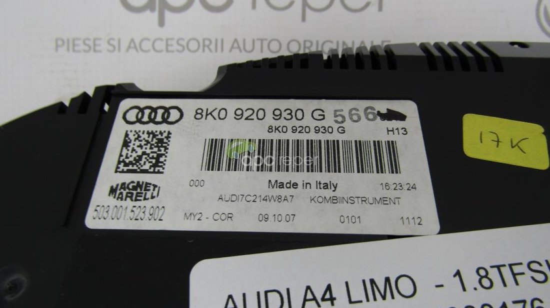 Ceasuri Audi A4 8K B8 Europa Benzina - Distronic - 8K0920930G