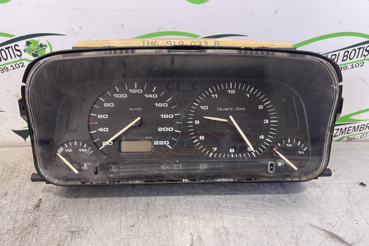 Ceasuri bord 1H6919033B / 1H6 919 033 B Volkswagen VW Golf 3 [1991 - 1998] Hatchback 3-usi 1.8 MT (90 hp)