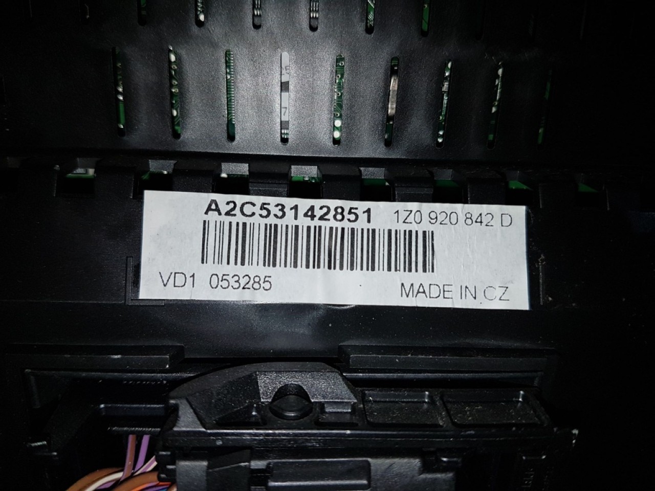 Ceasuri bord 1z0920842d cu maxidot color skoda octavia 2