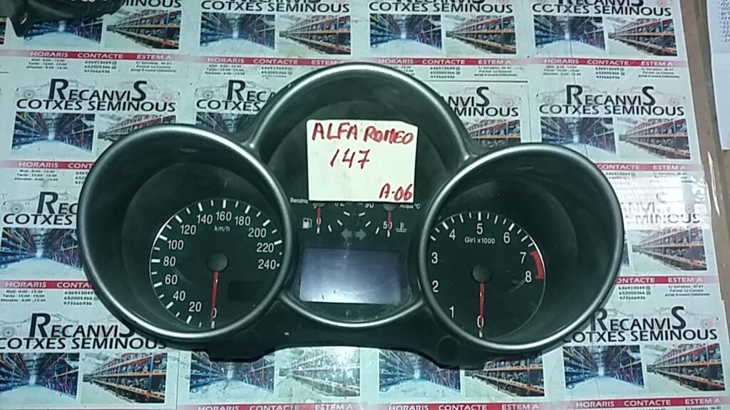 Ceasuri bord ALFA ROMEO 147 110.008.953/005 / 110 008 953 005 / 110008953005 / 735290179110.008.953/005 / 110 008 953 005 / 110008953005 / 735290179